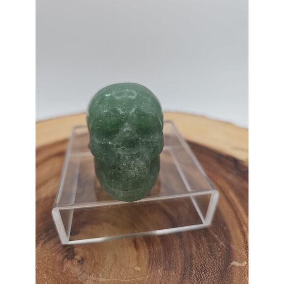 Pink Opal &Fluorite Skulls. .60lb 49mm - Picture 12 of 16